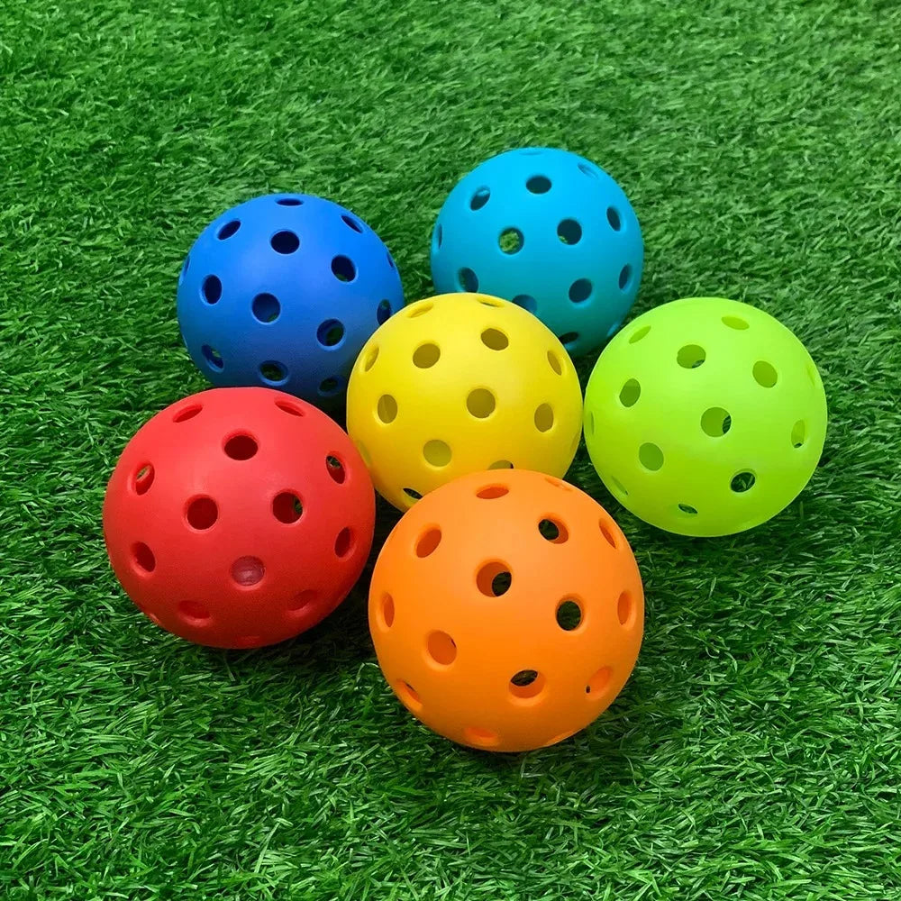 Pickleballs 74MM Durable 40 Holes Outdoor 6/12/24Pcs