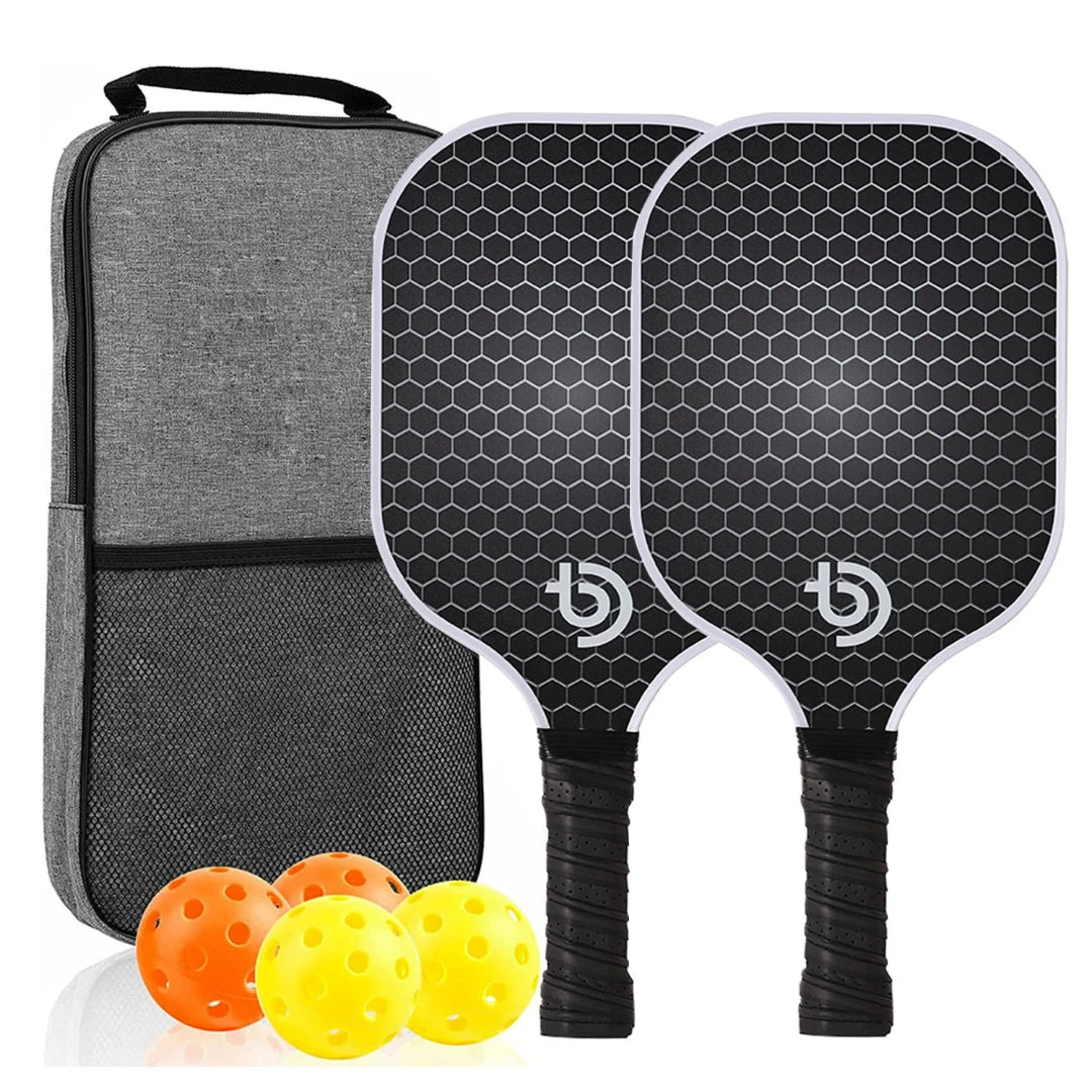 Pickleball Paddles Set-Graphite Glass Fiber