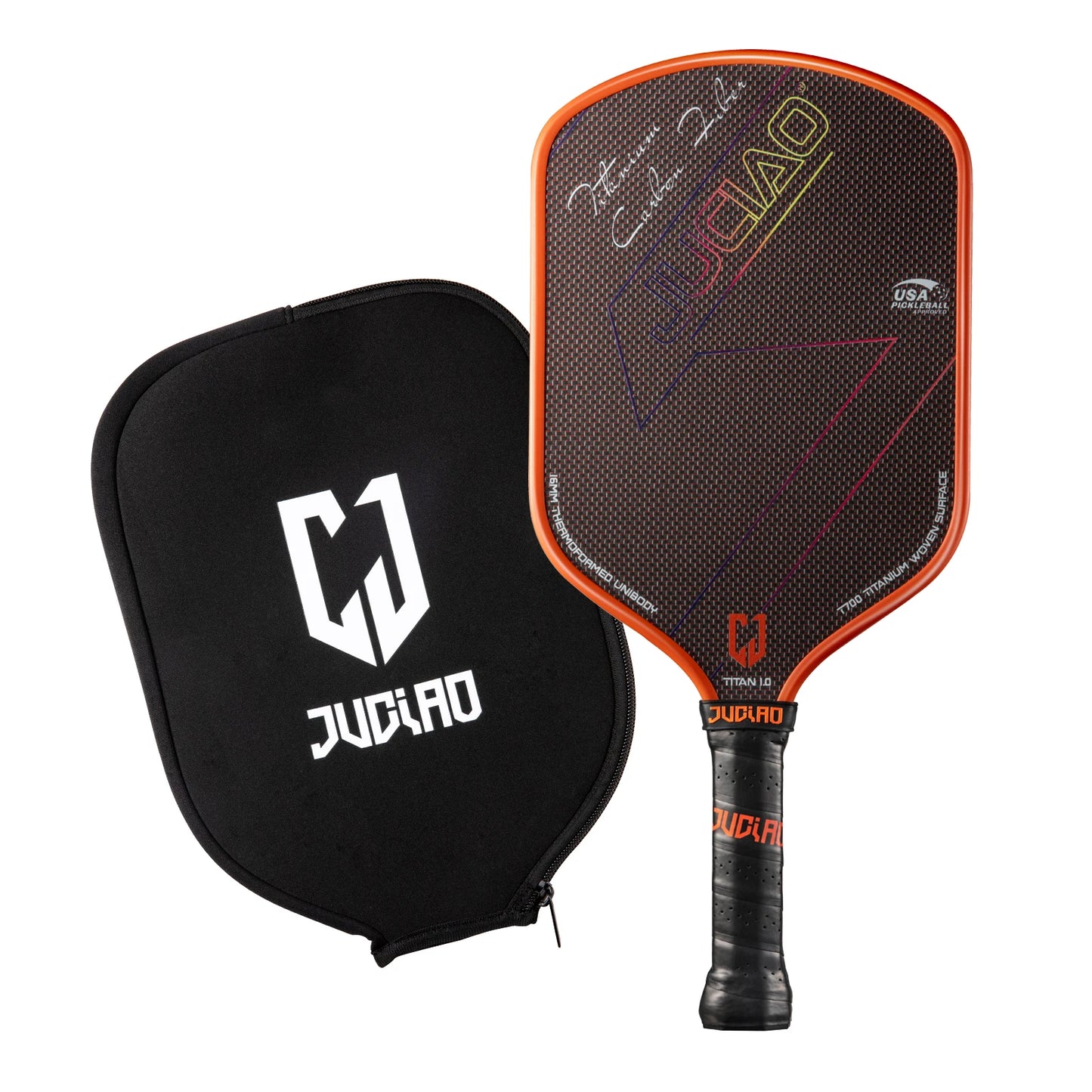 Titanium Pickleball Paddle Carbon Fiber