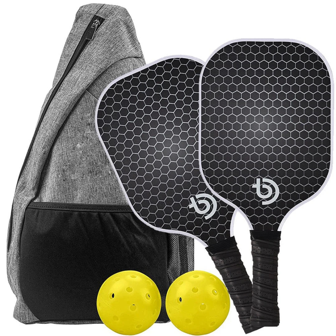 Pickleball Paddles Set-Graphite Glass Fiber
