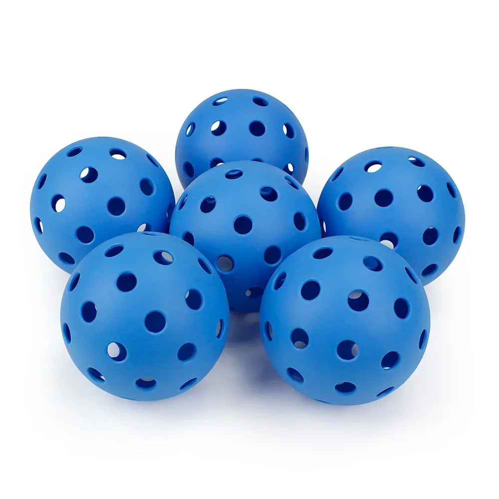 Pickleballs 74MM Durable 40 Holes Outdoor 6/12/24Pcs