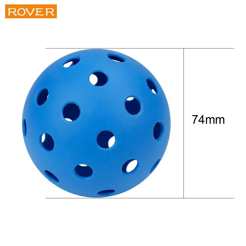 Pickleballs 74MM Durable 40 Holes Outdoor 6/12/24Pcs