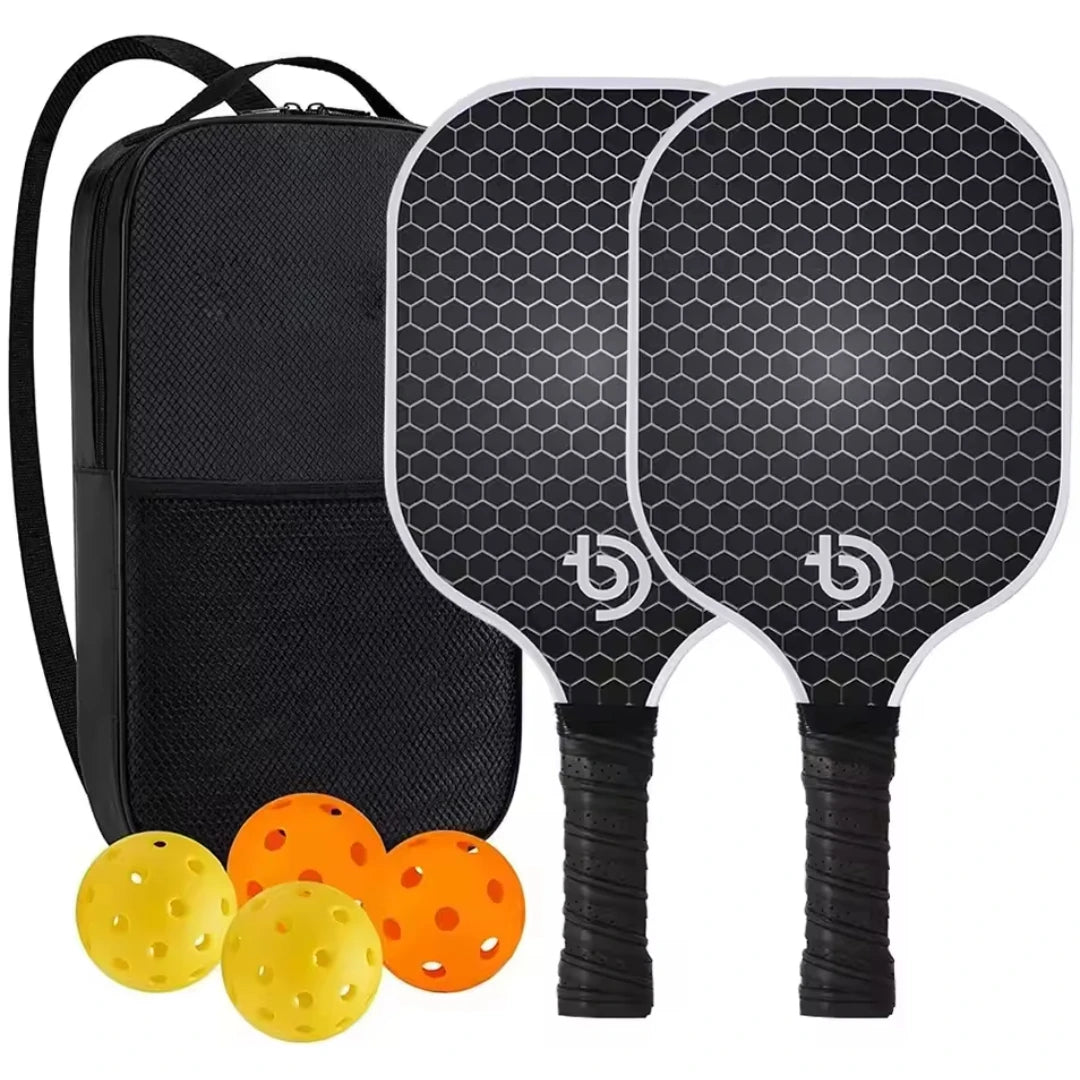 Pickleball Paddles Set-Graphite Glass Fiber