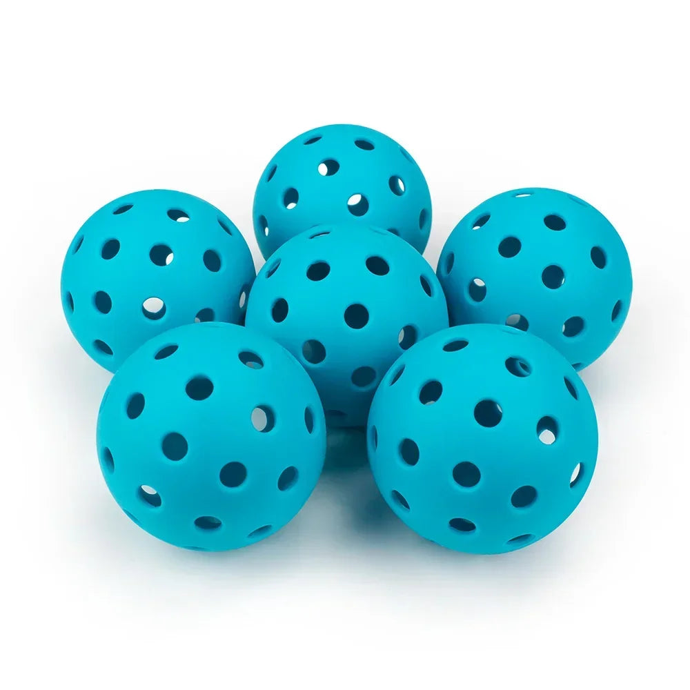 Pickleballs 74MM Durable 40 Holes Outdoor 6/12/24Pcs