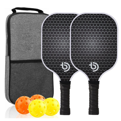 Pickleball Paddles Set-Graphite Glass Fiber