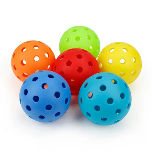 Pickleballs 74MM Durable 40 Holes Outdoor 6/12/24Pcs