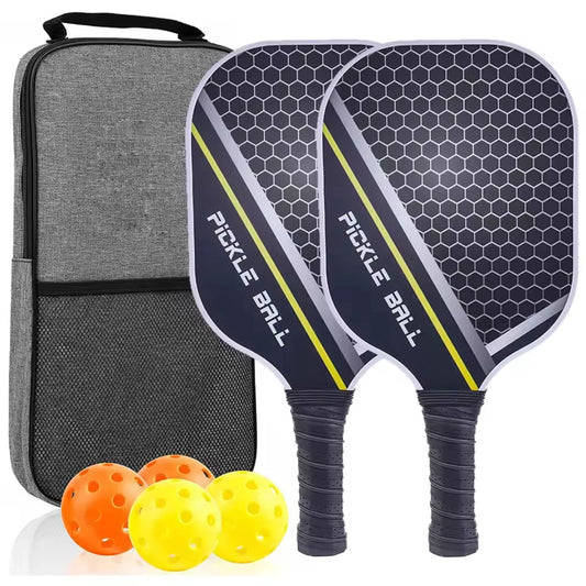 Pickleball Paddles Set-Graphite Glass Fiber