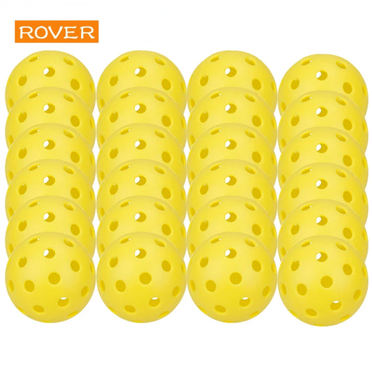 Pickleballs 74MM Durable 40 Holes Outdoor 6/12/24Pcs