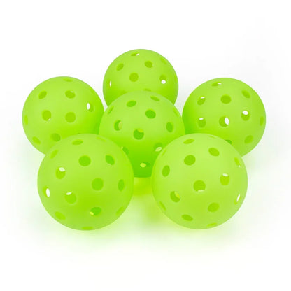 Pickleballs 74MM Durable 40 Holes Outdoor 6/12/24Pcs